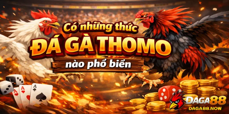 Có những thức đá gà Thomo nào phổ biến