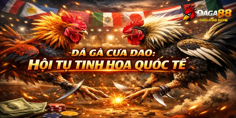 Chuyên mục Đá gà cựa dao: Hội tụ tinh hoa quốc tế