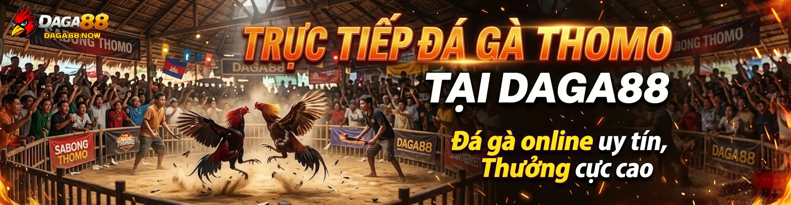 DAGA88 - Đá gà online uy tín, thưởng cực cao