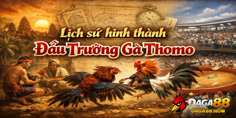 Lịch sử hình thành đấu trường gà Thomo