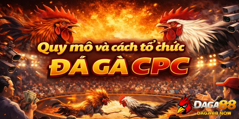 Quy mô và cách tổ chức đá gà CPC