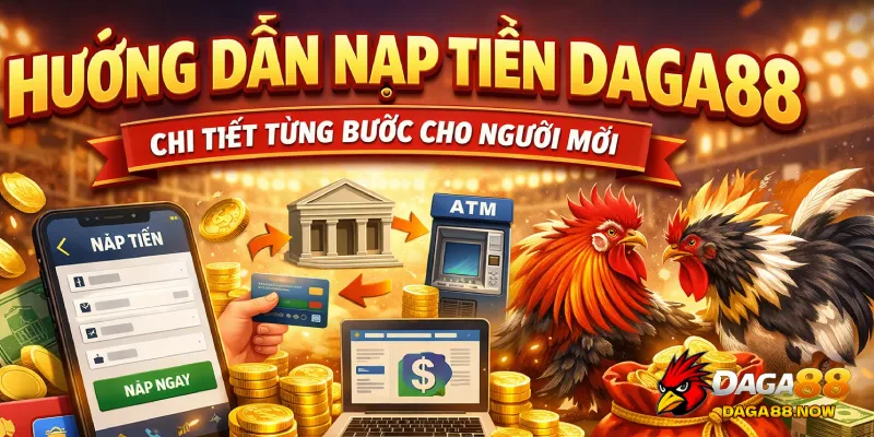 Hướng dẫn nạp tiền DAGA88 chi tiết từng bước cho người mới