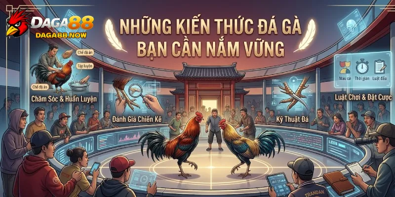 Những kiến thức đá gà bạn cần nắm vững